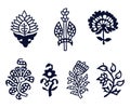 Kashmir blockprint elements