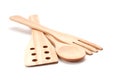 Set of wooden kitchenware