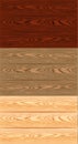 Set of wooden textures Royalty Free Stock Photo