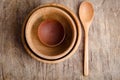 Set of wooden utensils Royalty Free Stock Photo