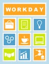 Set 9 Workday Icons