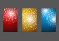 Set of 240 x 400 banners Royalty Free Stock Photo