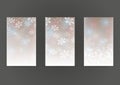 Set of 240 x 400 shiny banners