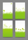 Set of 240 x 400 spring banners Royalty Free Stock Photo