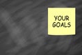 Set your goals Royalty Free Stock Photo