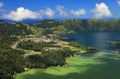 Sete Cidades landscape Royalty Free Stock Photo