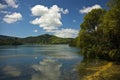 Sete Cidades, Volcanic twin lakes on the Azores Royalty Free Stock Photo