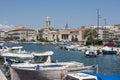 Fish boats in Sete Harbor in the south of France