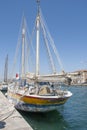 Fish boats in Sete Harbor in the south of France