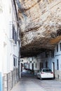 Setenil de las Bodegas, Cadiz ,Spain Royalty Free Stock Photo