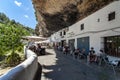 Setenil de Las Bodegas, ruta de los pueblos blanco, Andalusia, Spain Royalty Free Stock Photo