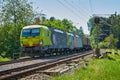 SETG train of Siemens Vectron of the 193 series passing through Assling