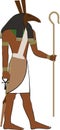 Ancient Egyptian God Seth Royalty Free Stock Photo