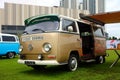 Volkswagen Type 2 T2 Hard-Top Westfalia displayed during volkswagen festival 2