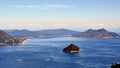 Seto Inland Sea in Japan Royalty Free Stock Photo