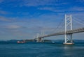 Seto Ohashi Bridge in Okayama, Japan Royalty Free Stock Photo