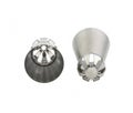 Sets of cream piping nozzles made from stainless steel