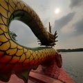 Sets Lake Dragon boat