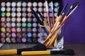 Sets makeup brush for professional makeup artist