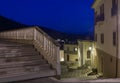 Settefrati by night, stairs, Ciociaria, Valle di Comino, Frosinone