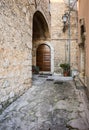 Settefrati at sunset, alley, Ciociaria, Valle di Comino, Frosinone