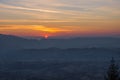 Settefrati sunset, Ciociaria, Valle di Comino, Frosinone