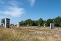 Settimia Spizzichino Memorial Park: Marble Statues Dedicated to the Shoah at Campocecina in Carrara in Tuscany, Italy