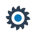 Setting gears icon, Technical Support Icon