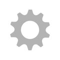 Setting icon vector, Tools, Cog, Gear Sign Isolated on white background. Help options account concept. Royalty Free Stock Photo