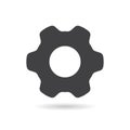 Setting icon vector. Tools icon. Cog, and Gear Sign Isolated on white background Royalty Free Stock Photo