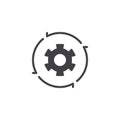 Setting preference vector icon