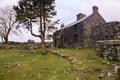 Setting for Speiberg`s War Horse film. Ditsworthy Warren House Dartmoor England.