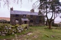 Setting for Speilberg`s War Horse film. Ditsworthy Warren House Dartmoor England.