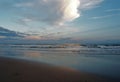 Atlantic Beach Sunset Royalty Free Stock Photo