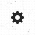 Setting , Tools, Cog, Gear vector icon Royalty Free Stock Photo