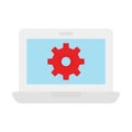 Setting, web gear Vector Icon which can easily modify Royalty Free Stock Photo