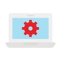 Setting, web gear Vector Icon which can easily modify Royalty Free Stock Photo