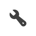 Setting, wrench vector icon