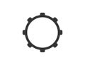 Settings gear icon. Cogwheel engine mechanism. Work tool for machine. Web cog sign for smartphone and computer. Simple outline