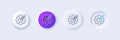Settings gear line icon. Cogwheel with star sign. Edit working process. Line icons. Vector