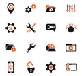 settings icon set