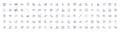 Settings line icons signs set. Design collection of Configure, Parameter, Adjustment, Option, Preference, Regulation