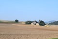 settlement Fraukirch in the Eifel during late summer