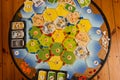 The Settlers of Catan board game.