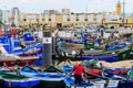 Picturesque fishing port in Setubal, Portugal