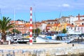 View upon Setubal harbour, Portugal