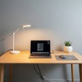 The setup is clean and simple, emphasizing functionality and modern design Royalty Free Stock Photo