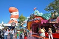 Seuss Landing in Universal Orlando, FL, USA