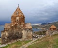 The ancient Sevanavank monastery, Sevan, Armenia Royalty Free Stock Photo