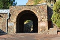 Entrance gate of Sevanavank is a monastic complex Royalty Free Stock Photo